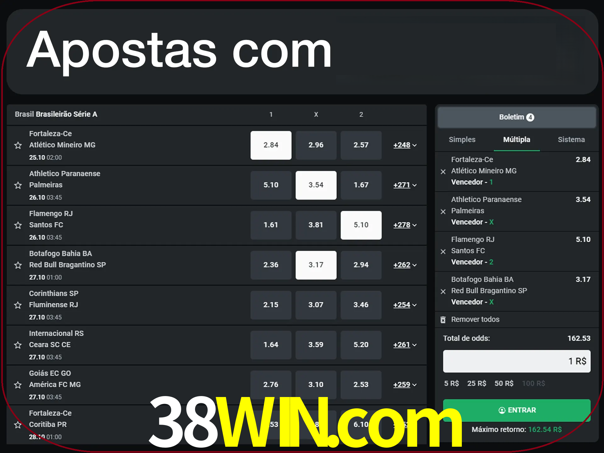 Aposte em vários diciplines com LeonBet.